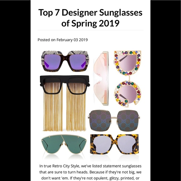 Stella McCartney Gold Chain sunglasses - Picture 10 of 14